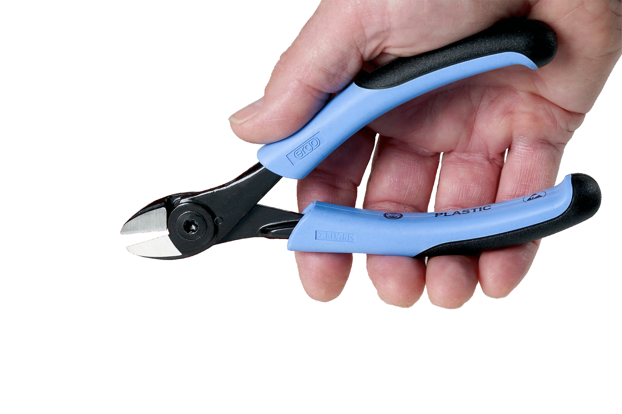 ERGO™ Precision Diagonal Plastic Cutters LINDSTRÖM