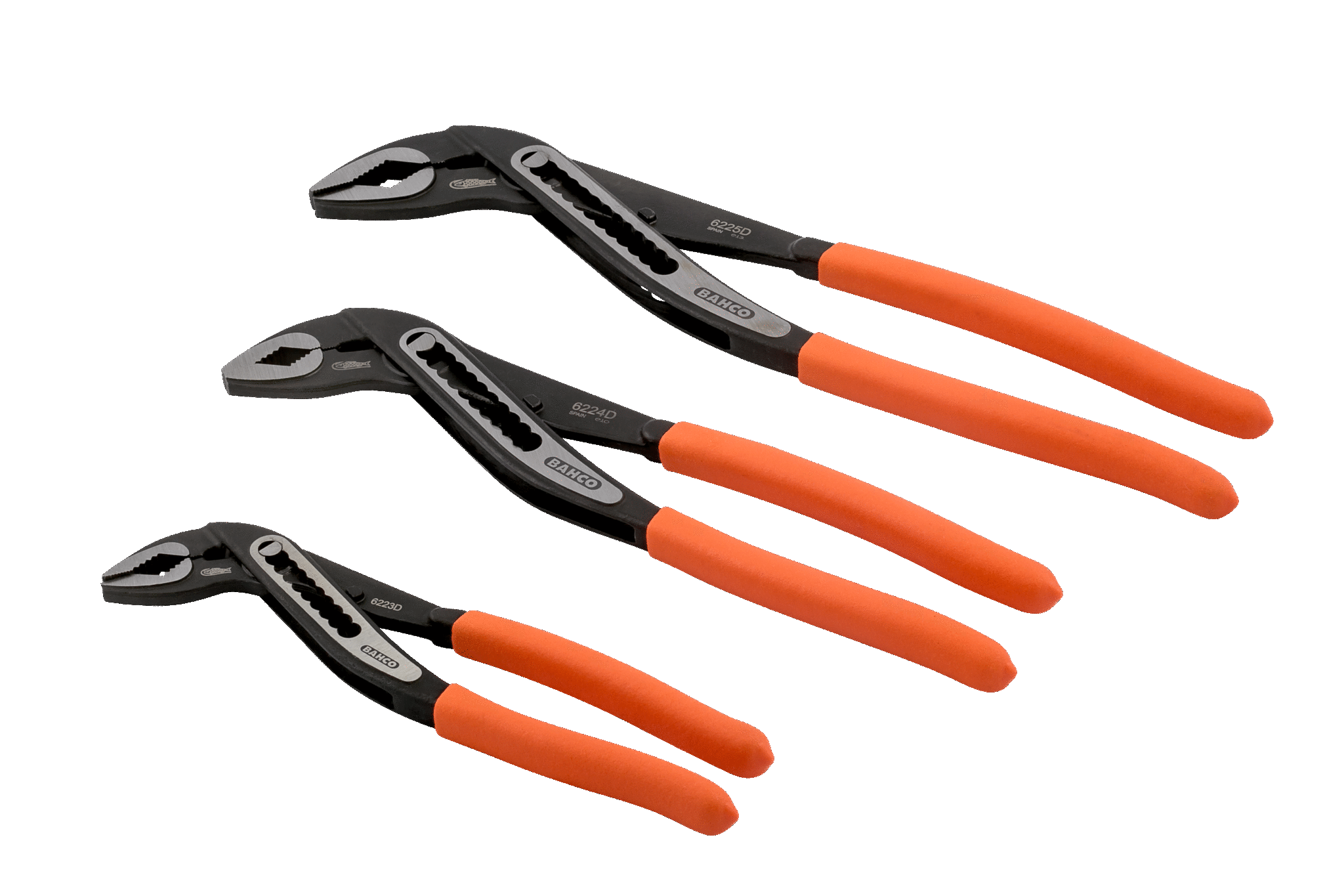 Box Joint Water Pump Pliers Set 3 Pcs BAHCO Bahco International
