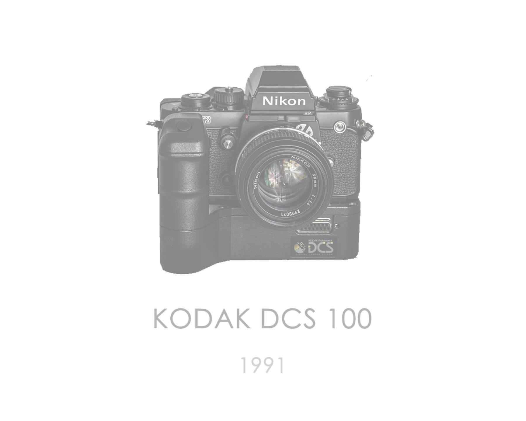 Kodak DCS 100 (1991) | Pim Hens // pimhens.photography