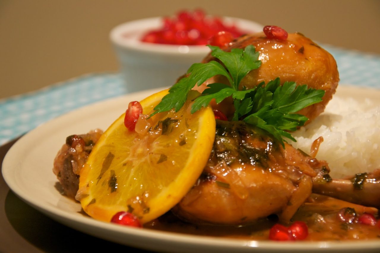 Pollo a la naranja PimientaDulce