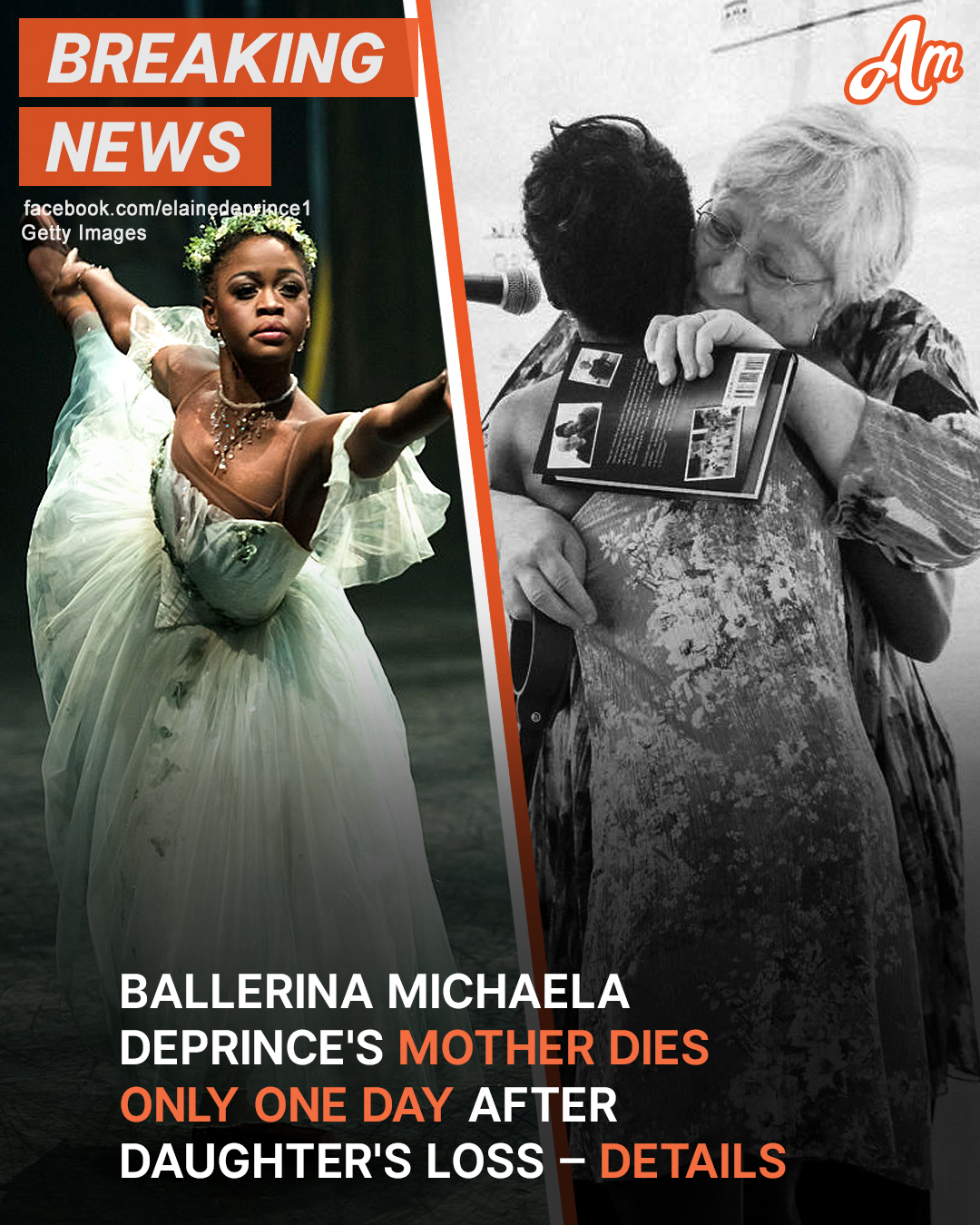 Ballerina Michaela DePrince's Mother Dies Day after Daughter's Death