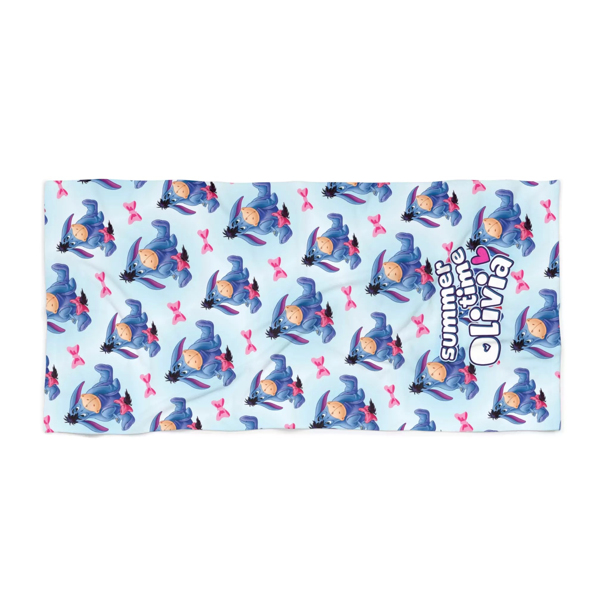Personalized Winnie The Pooh Eeyore Beach Towel PimpYourWorld