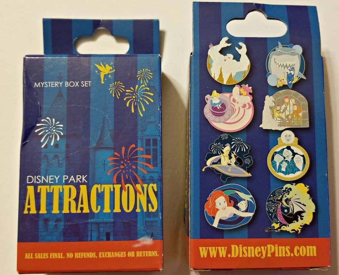 Disney Park Attractions Mystery Box Collection Disney Trading Pin