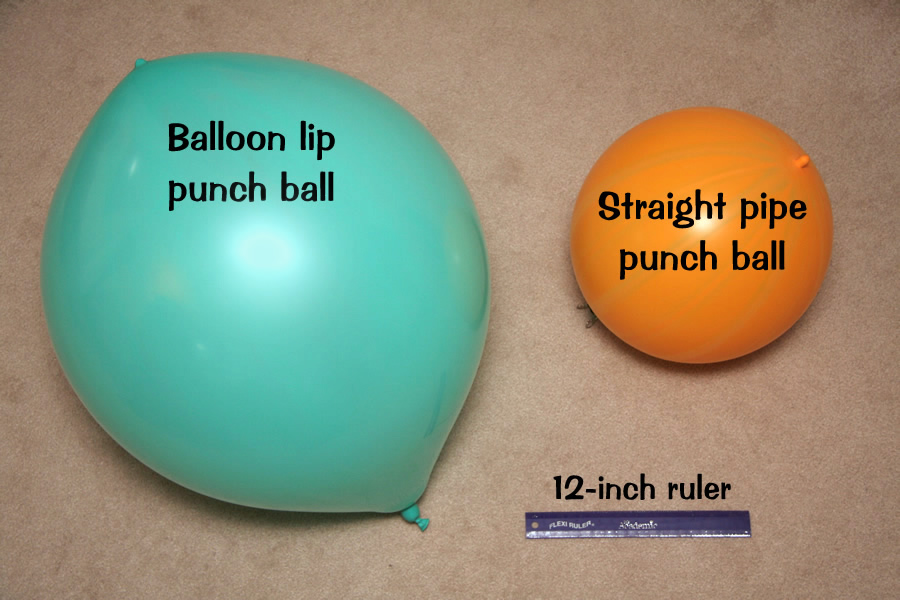 Working with balloons Piñata Boy