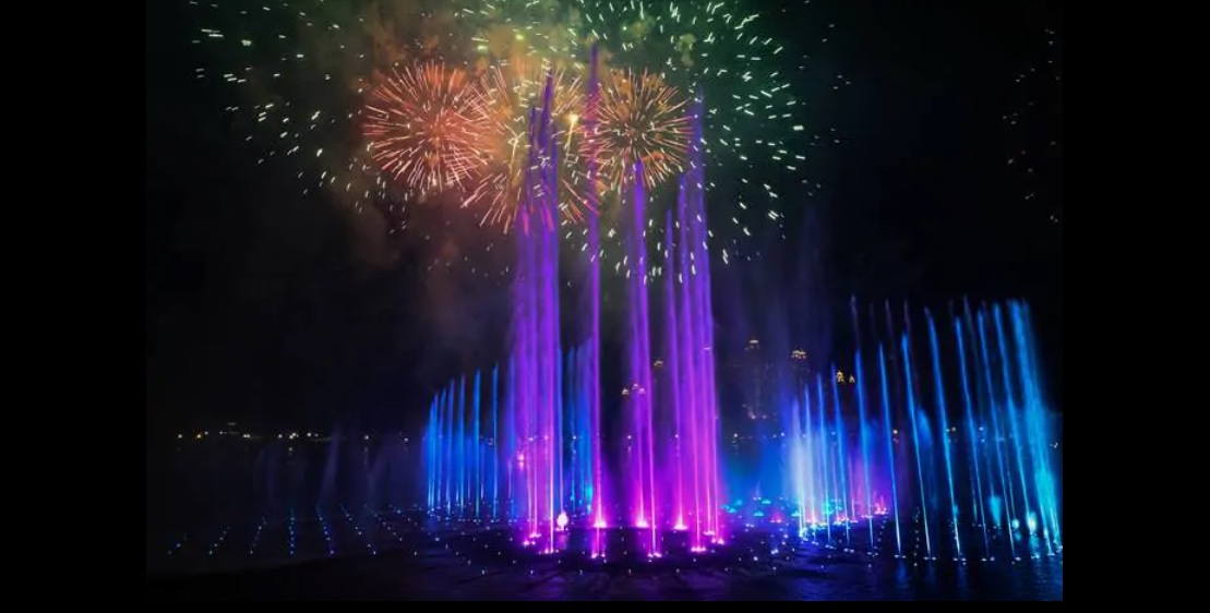 The Palm Fountain Dubai, The world's largest fountain, Pinay Expat