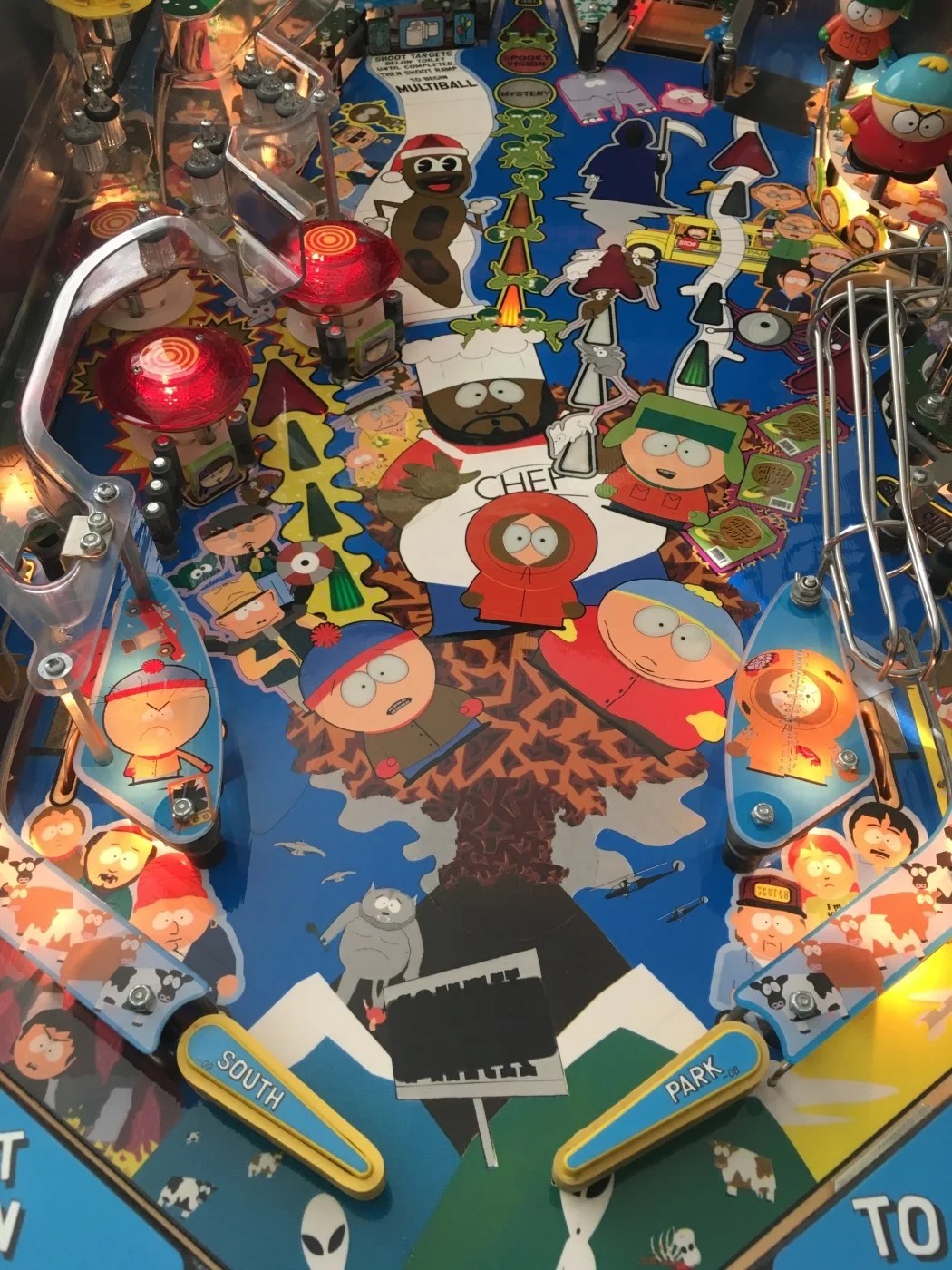 South Park Pinball Machine Pinball Machine Center