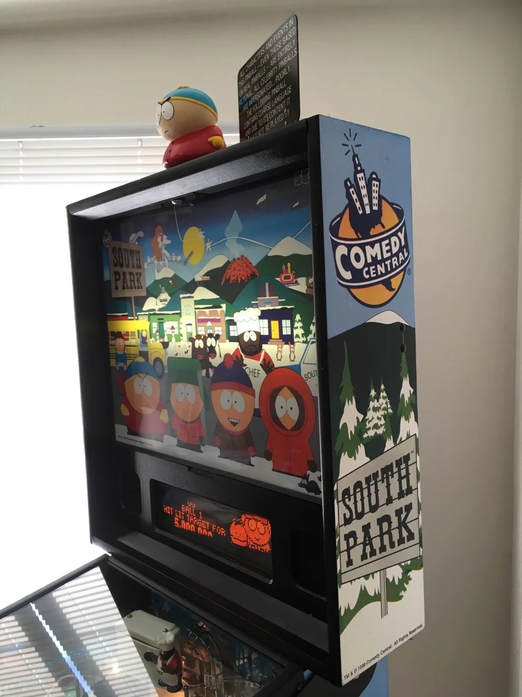 South Park Pinball Machine Pinball Machine Center
