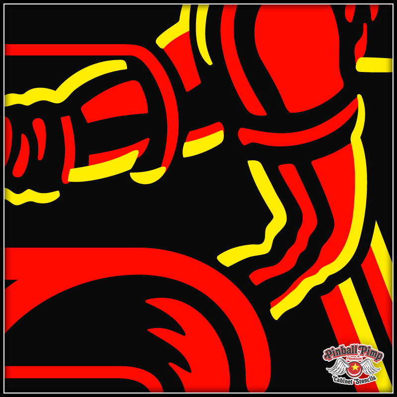 Bally VECTOR Pinball StencilsPinball Pimp