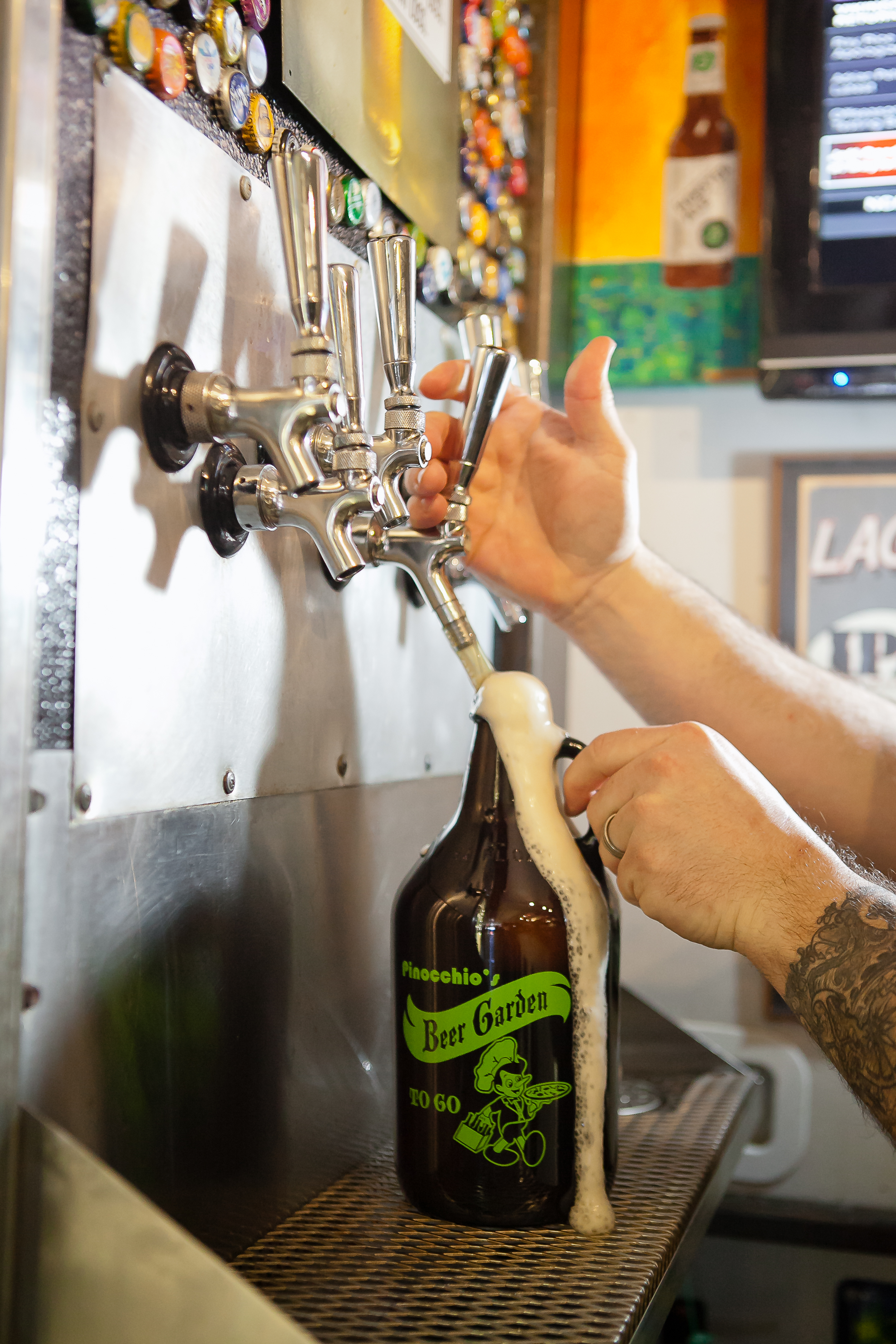 Photo Gallery Tour of Pinocchio’s Beer Garden To Go in Media, PA