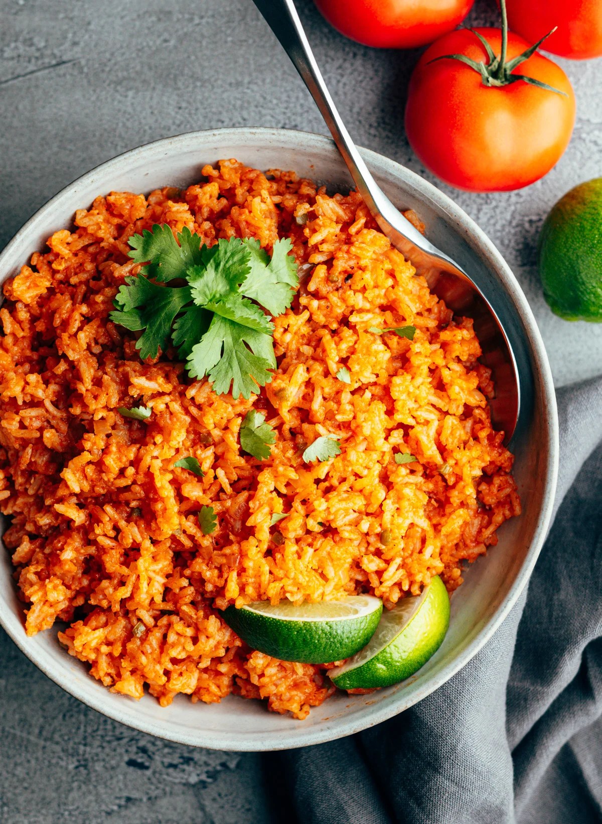 Rice Cooker Mexican Rice Pinch and Swirl