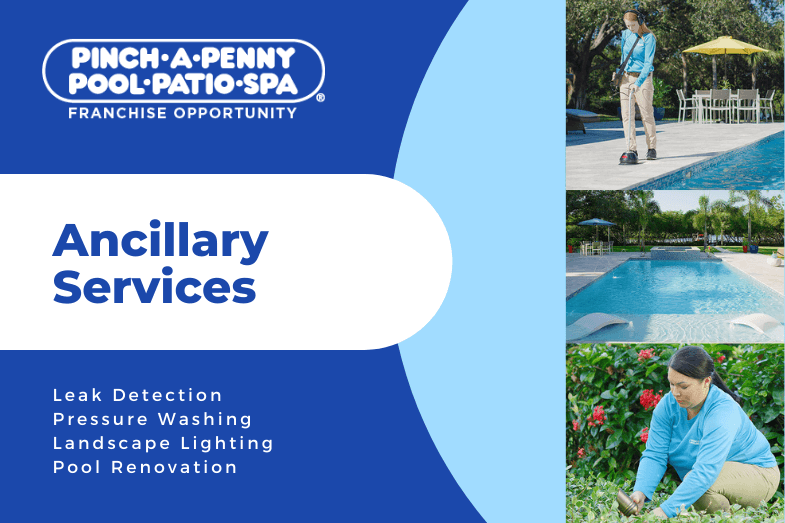 Backyard Services Increase Pinch A Penny Pool Franchise Opportunities