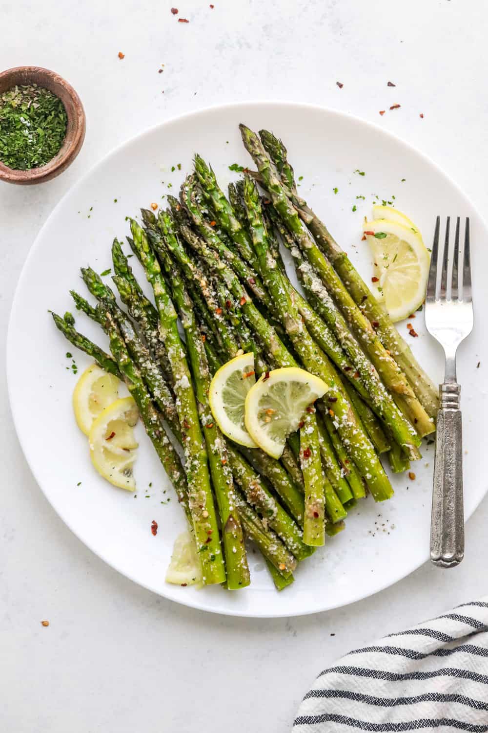 Lemon and Parmesan Roasted Asparagus Pinch Me Good