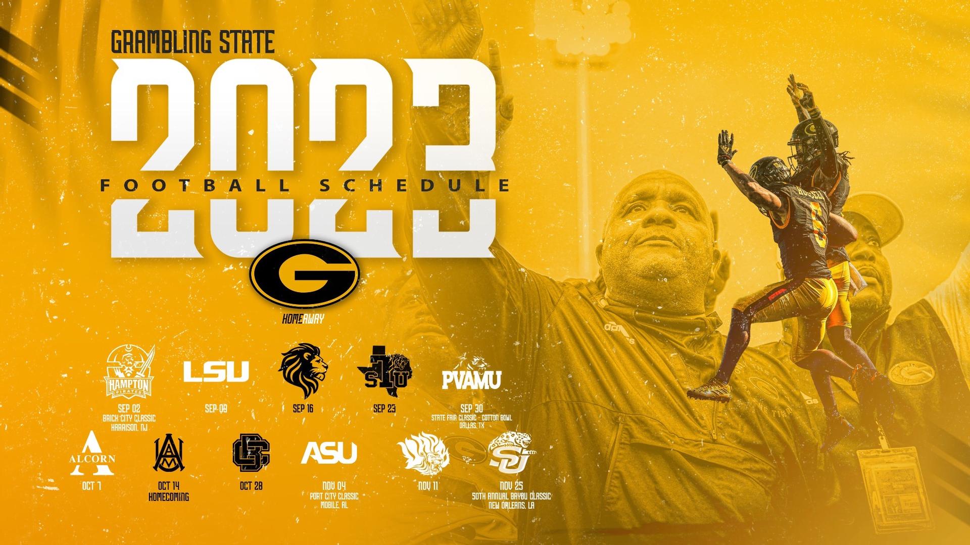 Grambling 2023 football schedule Pinch News