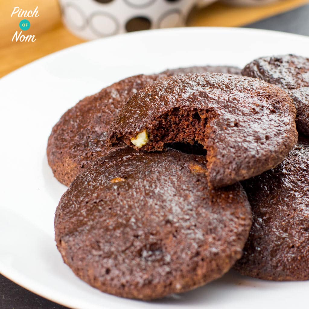 Double Choc Chip Cookies Pinch Of Nom Slimming Recipes