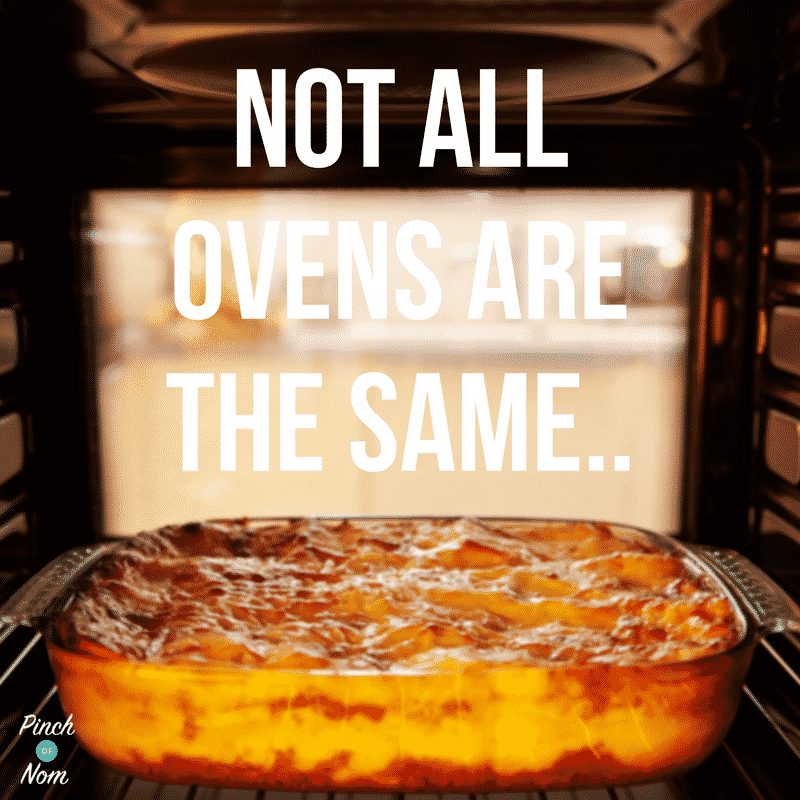 Oven temperature conversion guide - Pinch Of Nom
