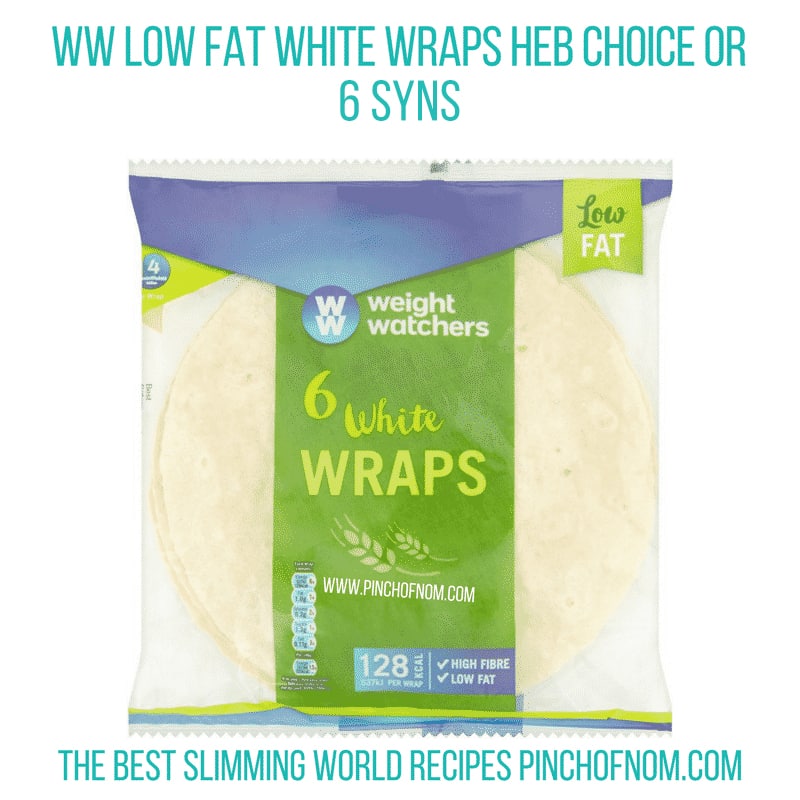 Which Wraps And Pittas Are Healthy Extras Slimming World
