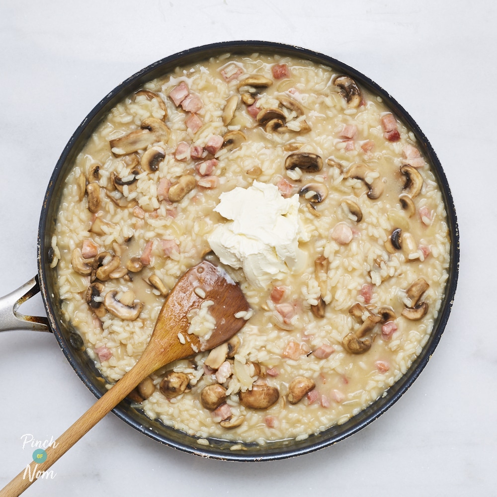 Carbonara Risotto Pinch Of Nom
