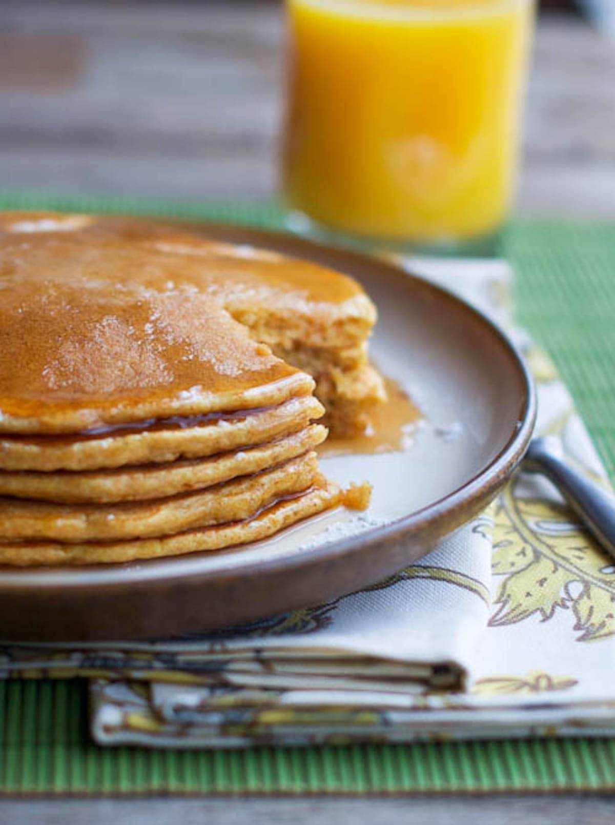Classic Dinner Pancakes Recipe Pinch of Yum