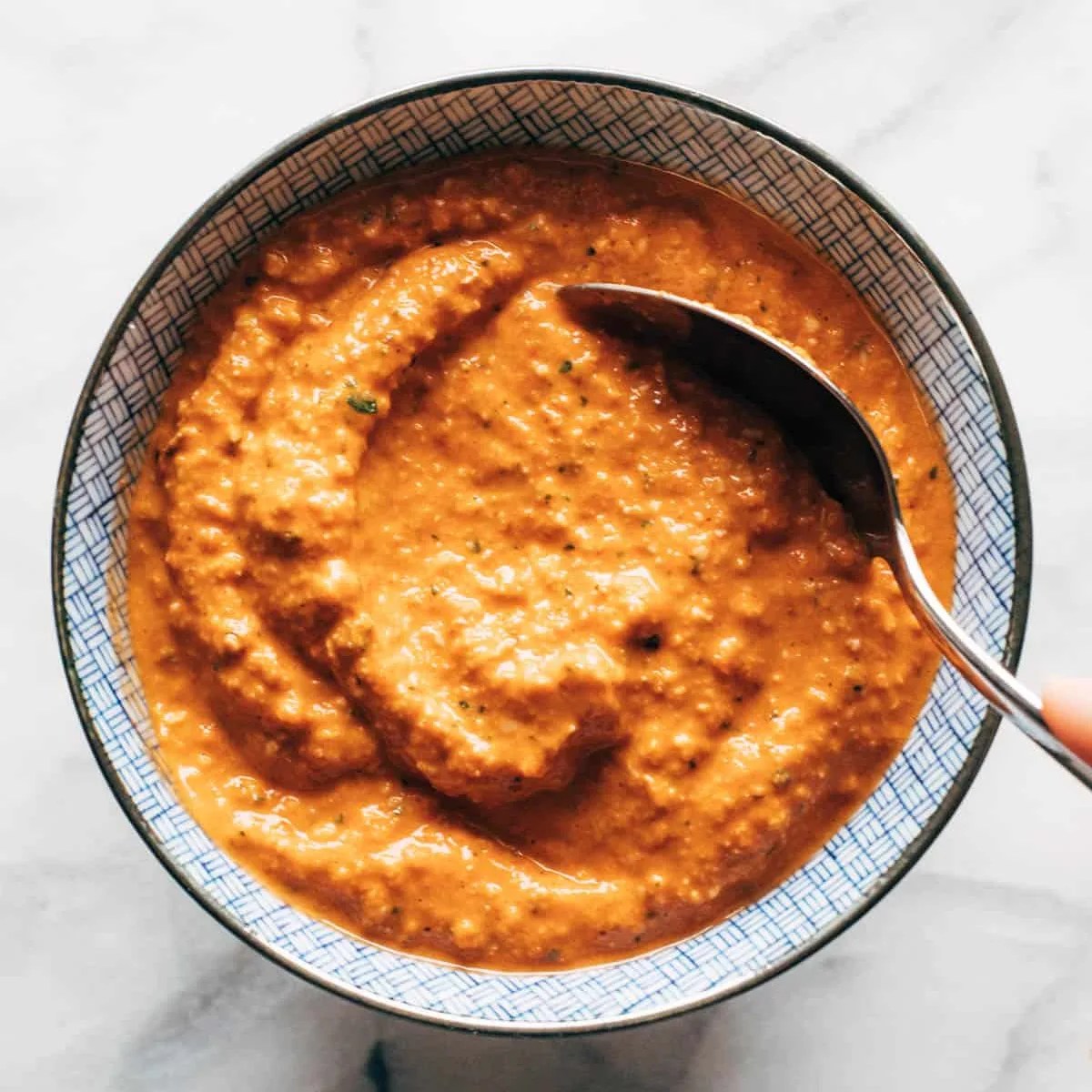 5 Minute Romesco Sauce Recipe Pinch of Yum