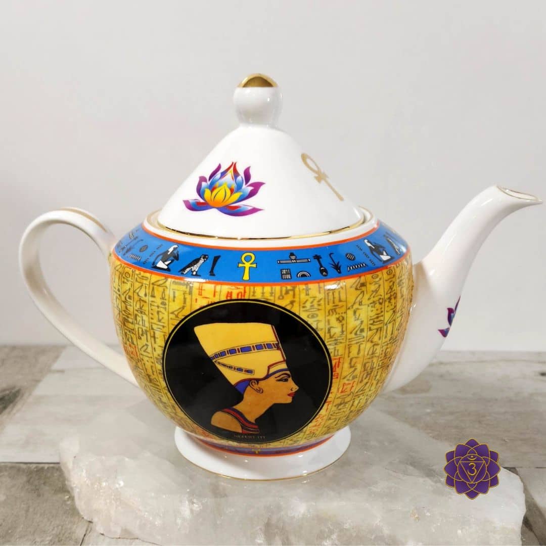 Egyptian Goddess Teapot Pineal Crescent