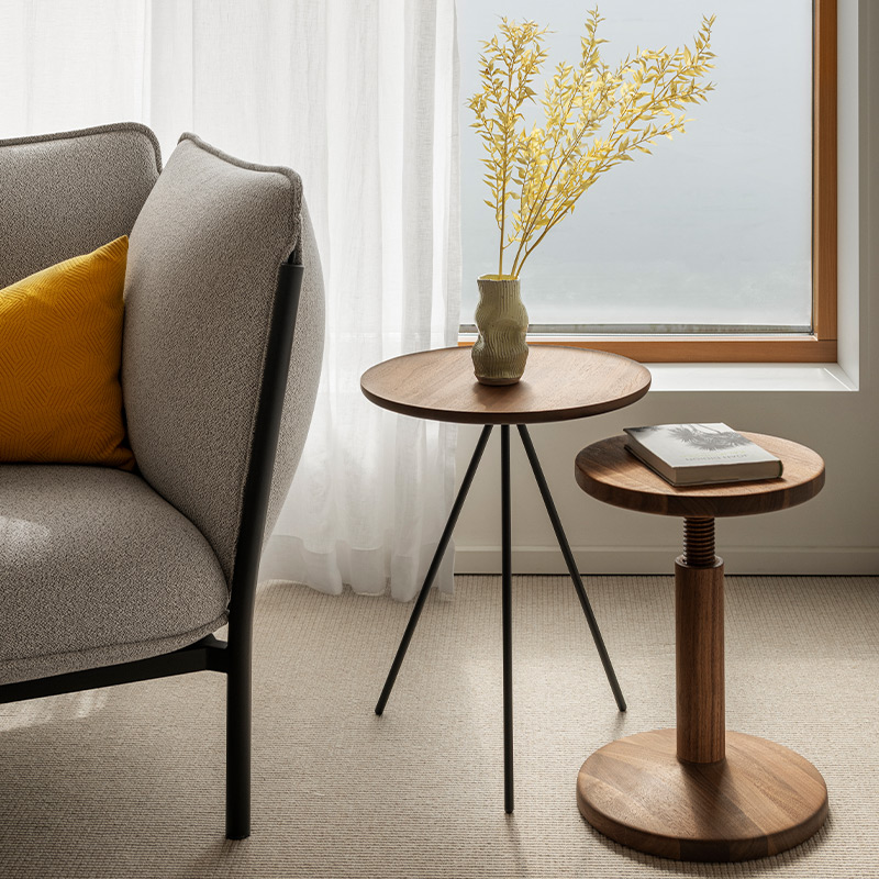 KEY SIDE TABLE Pine and South