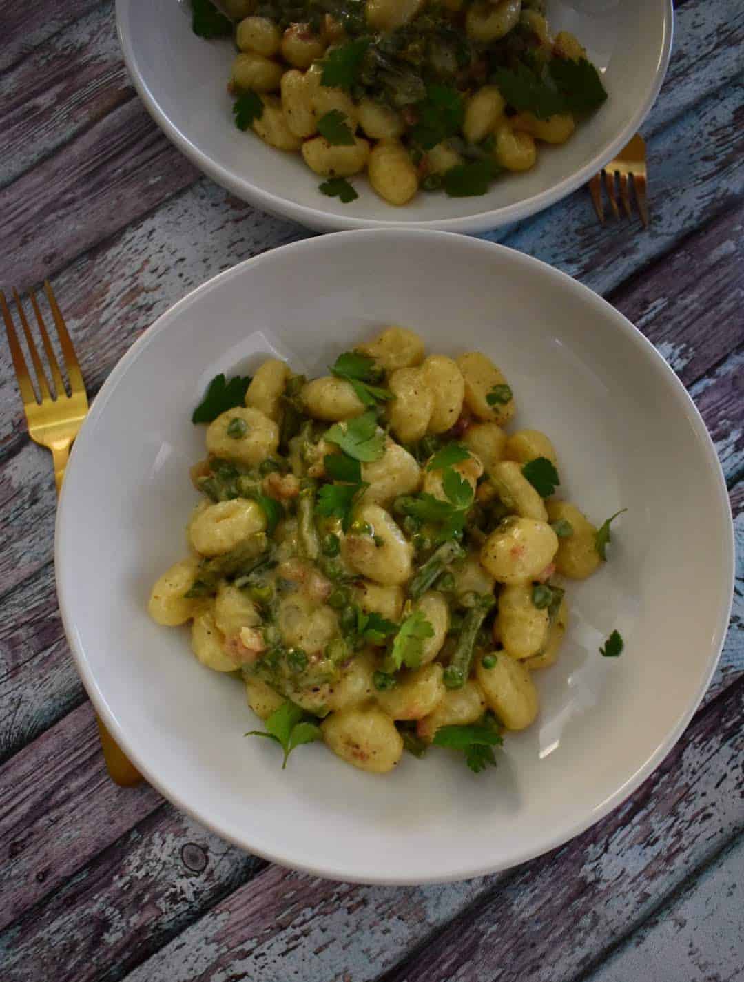 parmesan spring pasta Pineapple House Rules