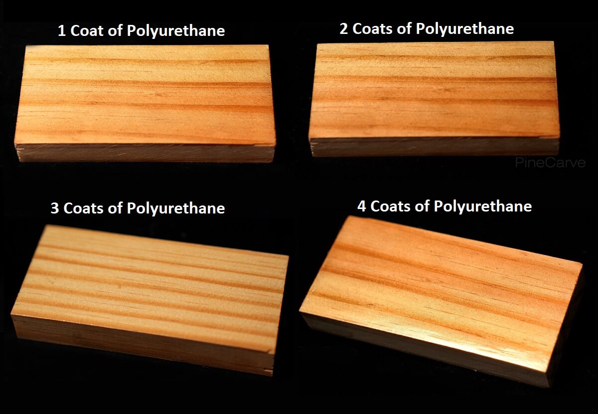 Does Polyurethane Darken Wood? Tested Results PineCarve