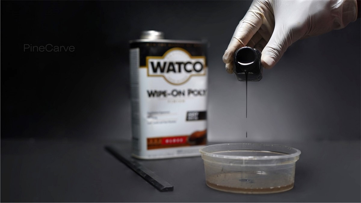 How to Tint OilBased Polyurethanes? Photo Guide PineCarve