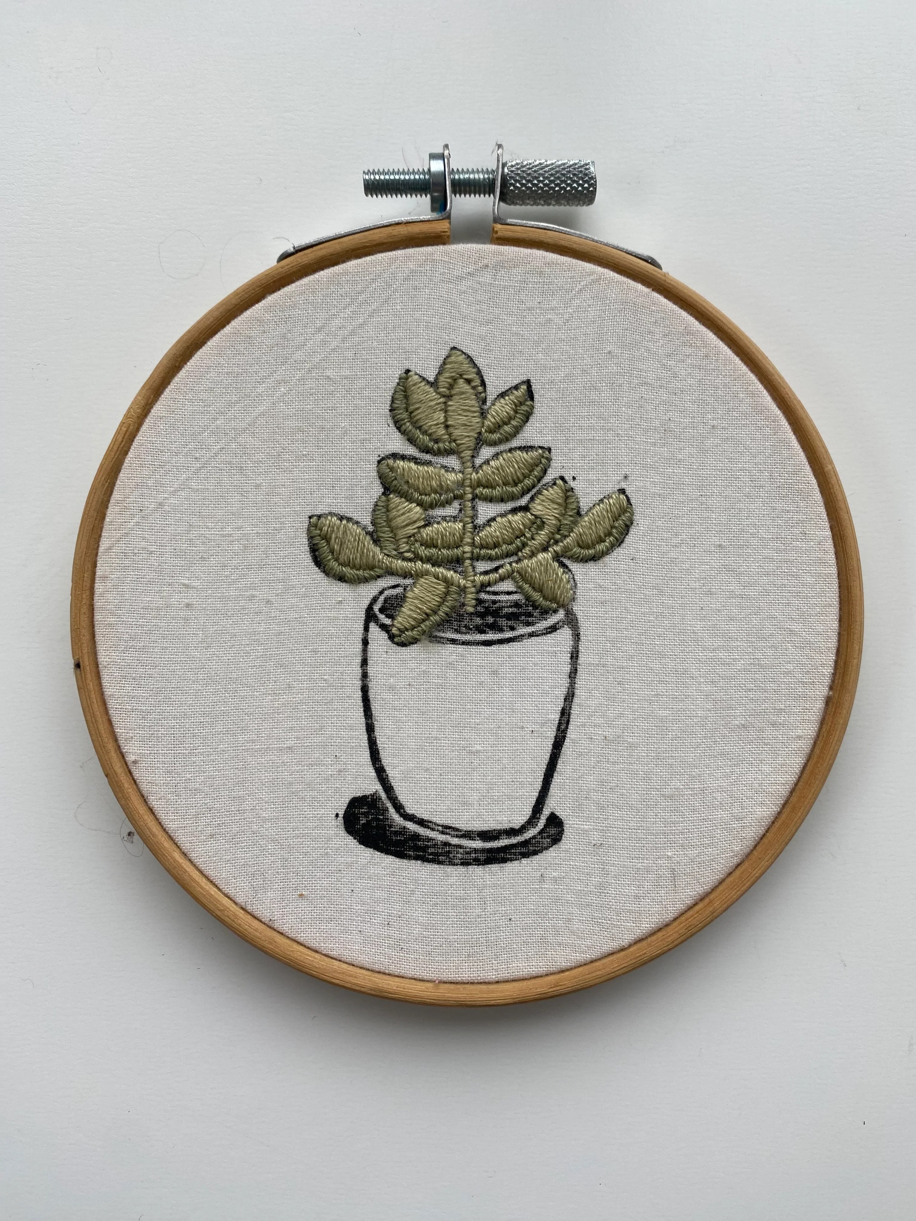 DIY Embroidery Kits Pinecone Box