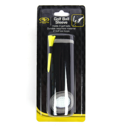 GOLF BALL SLEEVE FITS 3 GOLFBALLS Pinecone Distribution Inc.