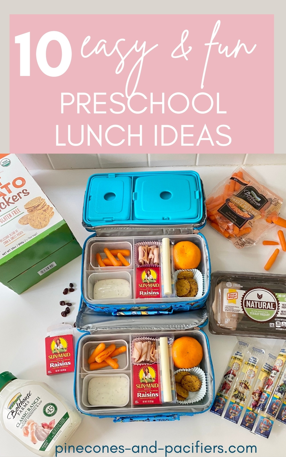 SelfFeeding Daycare Lunch Ideas for One Year Olds