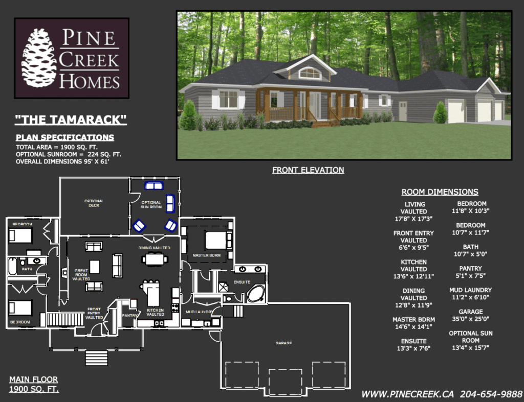 Tamarack Pine Creek Homes