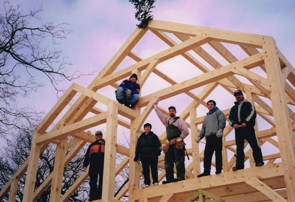 The Process of Building a Timber Frame Home Pine Creek Homes