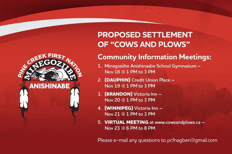 PCFN Treaty 4 Agricultural Benefits Specific Claim Settlement Agreement