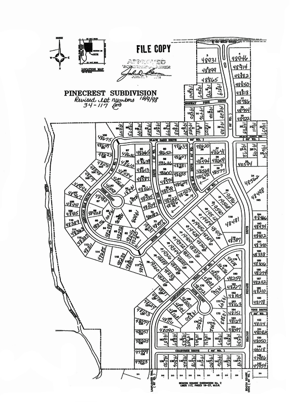 Pinecrest Subdivision Home