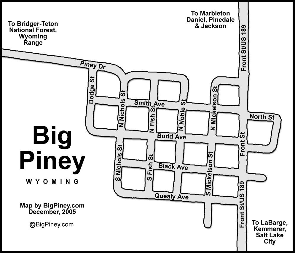 Brochures and Maps for Pinedale and Sublette County, Wyoming