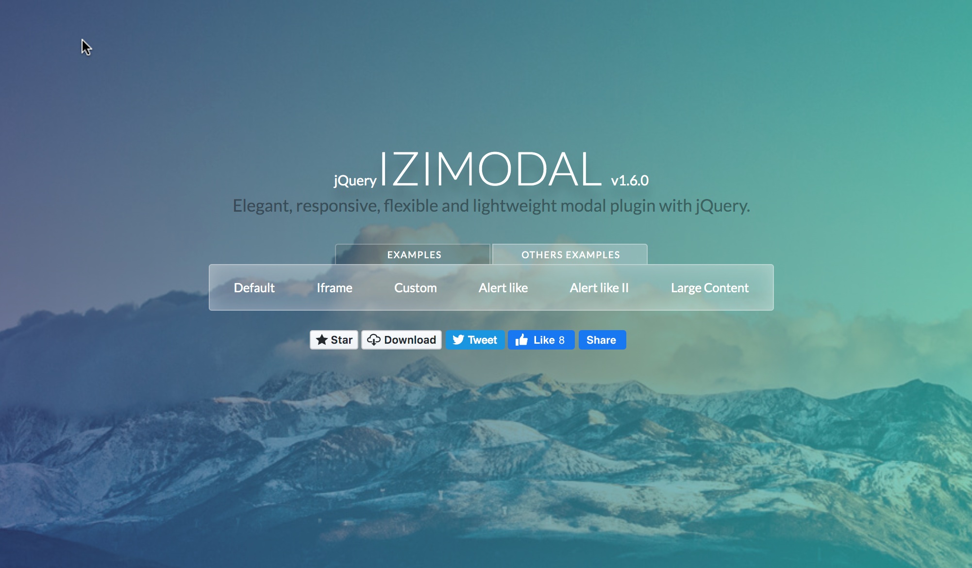 Using the iziModal library in your web project Pinegrow Web Editor
