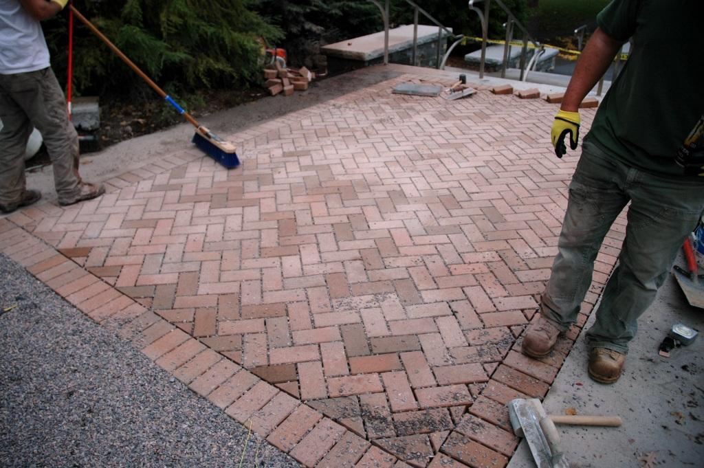 Permeable pavers outperform porous concrete in snowy climate Pine