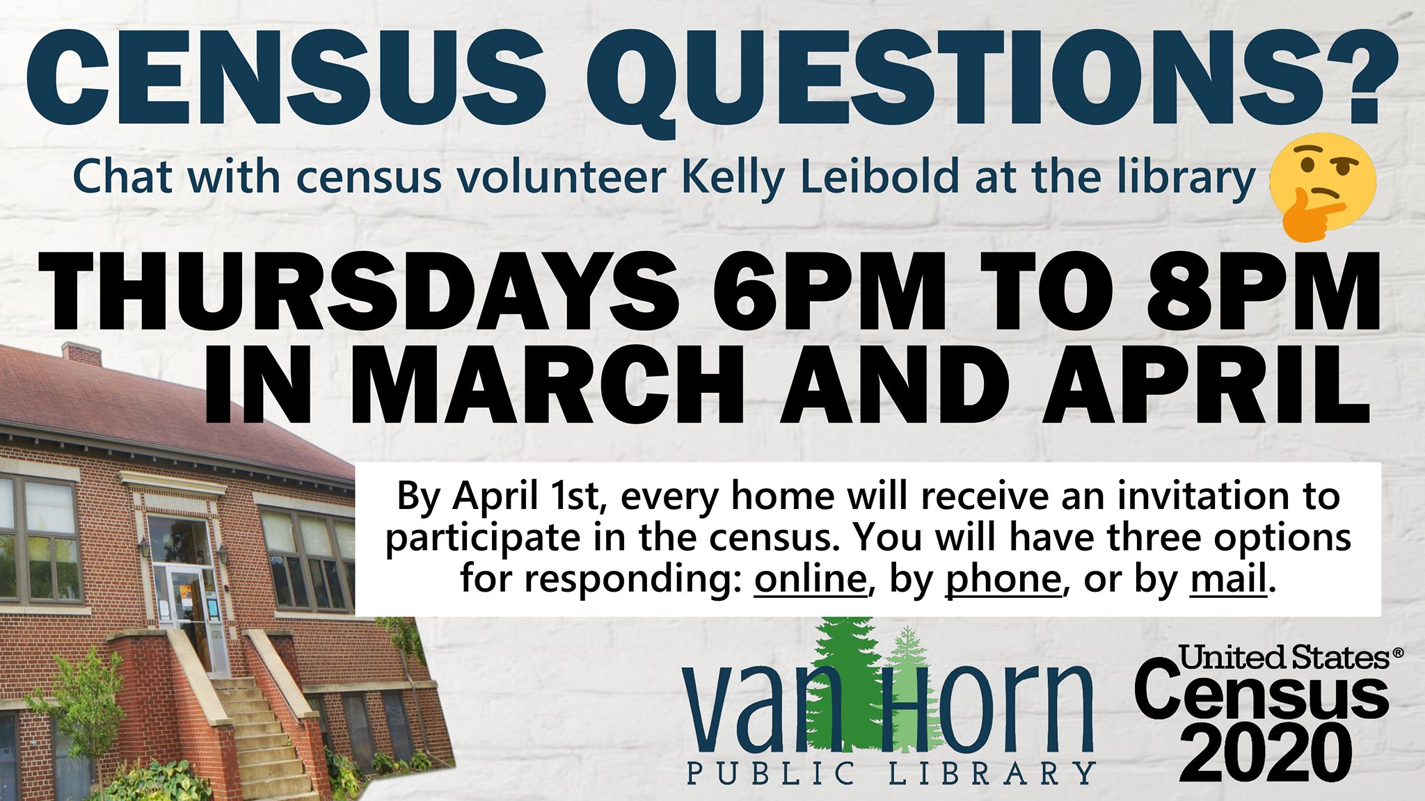 Census 2020 Pine Island Public Library