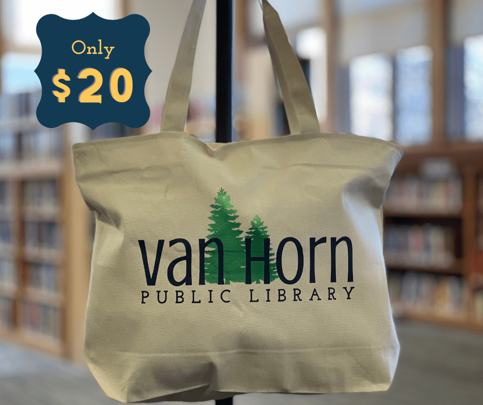 Library Tote for sale Pine Island Public Library
