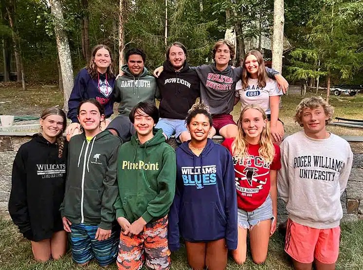 Alumni at Pine Point. A private day school in Stonington CT