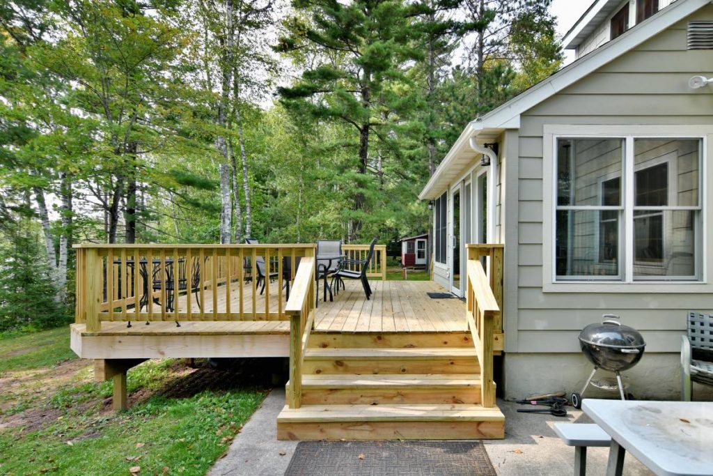 Clam Lake, Wisconsin Vacation Rental Cabin for Rent Pine Point
