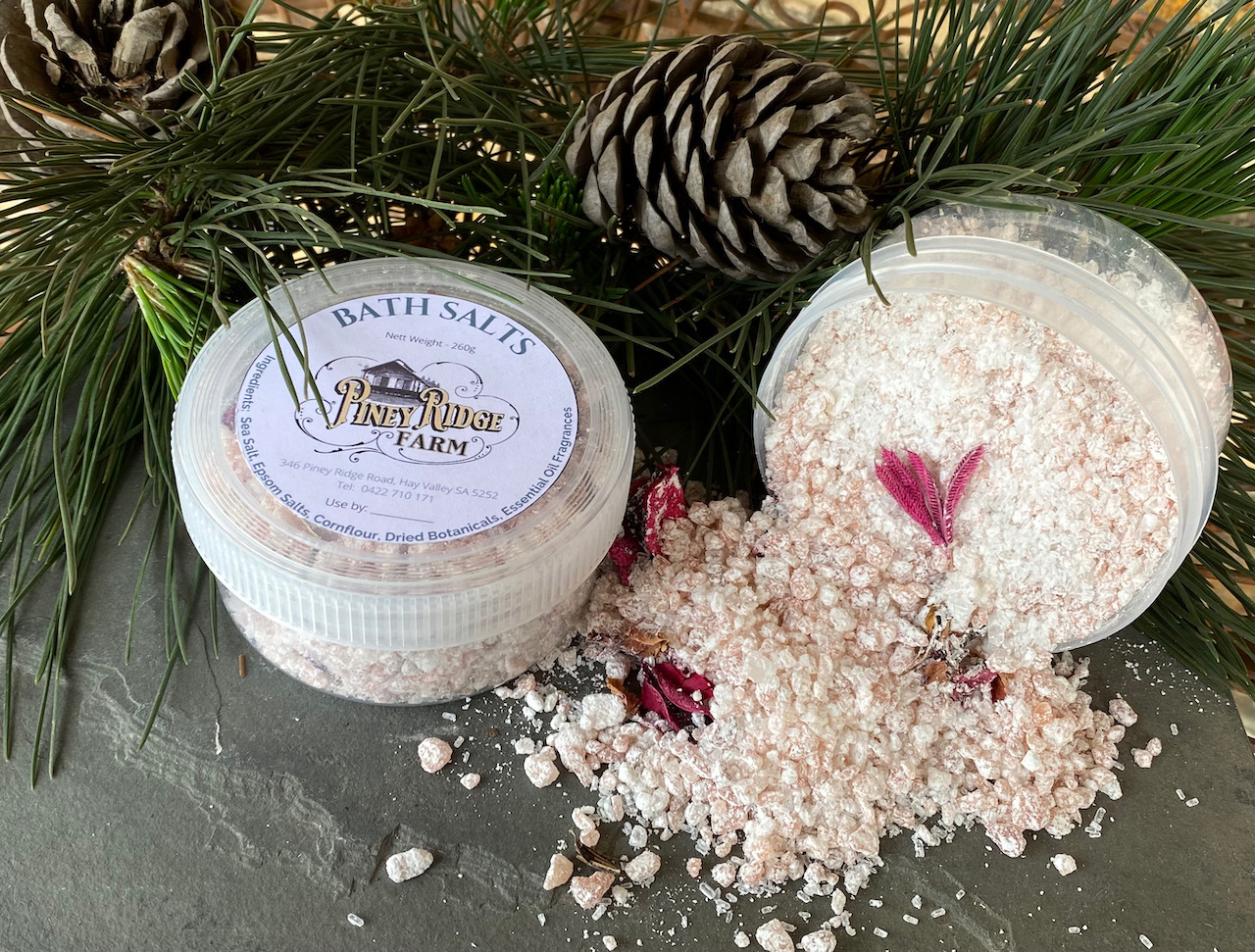 Natural Bath Salts Piney Ridge Farm