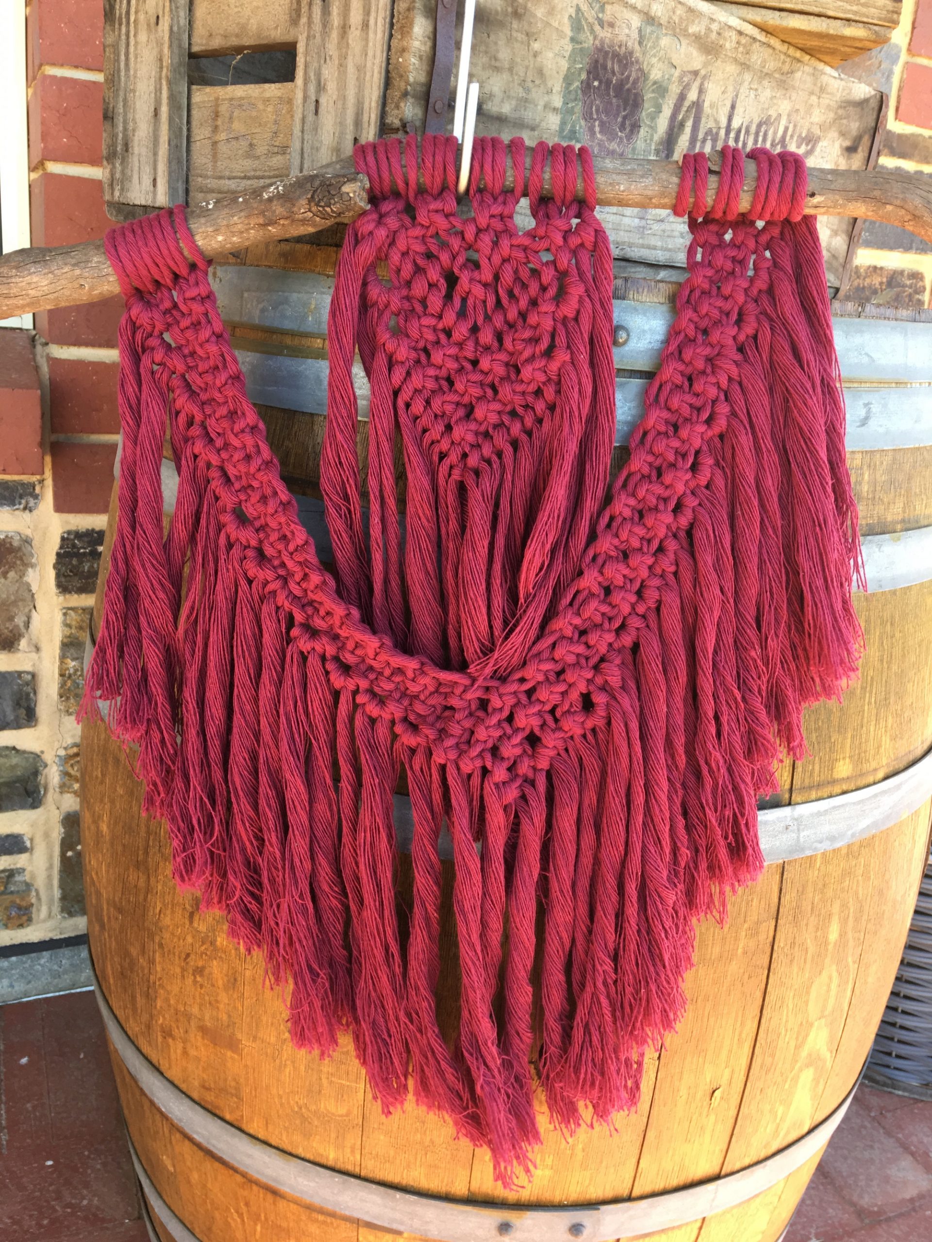 Macrame Wall Hanging Adelaide Piney Ridge Farm