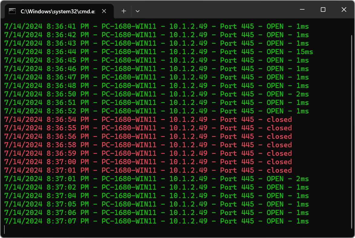 PingTool 4.3 - Ping Tool, TCP port check, LAN Speedtest Tool (free)