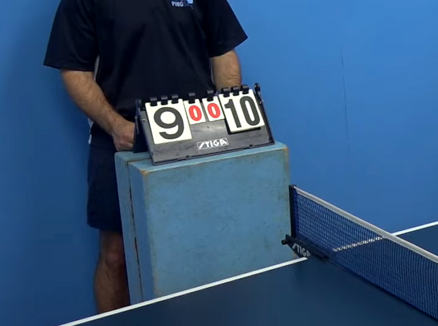 Table Tennis Scoring Game Rules