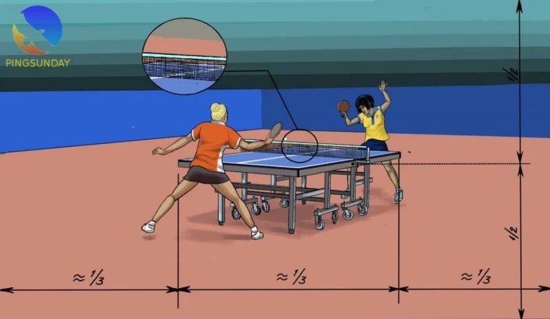 Using A.I in table tennis match highlight PingSunday