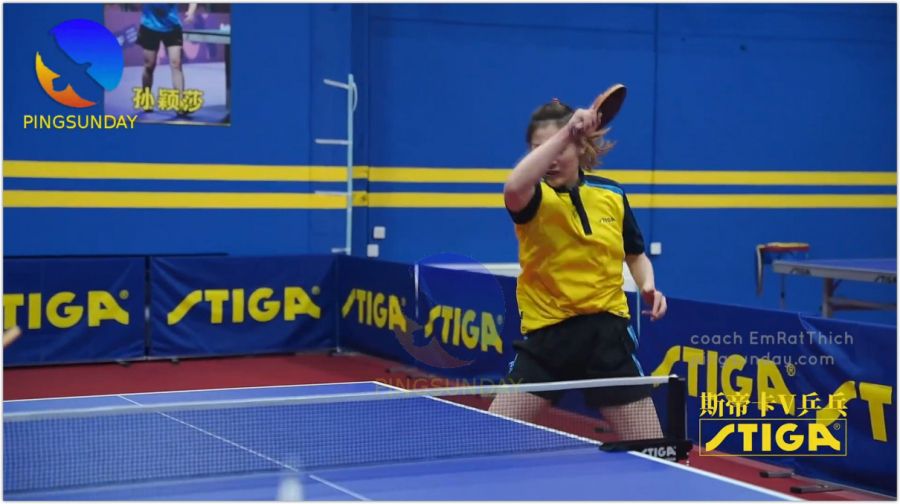 How to do the basic forehand topspin technique PingSunday