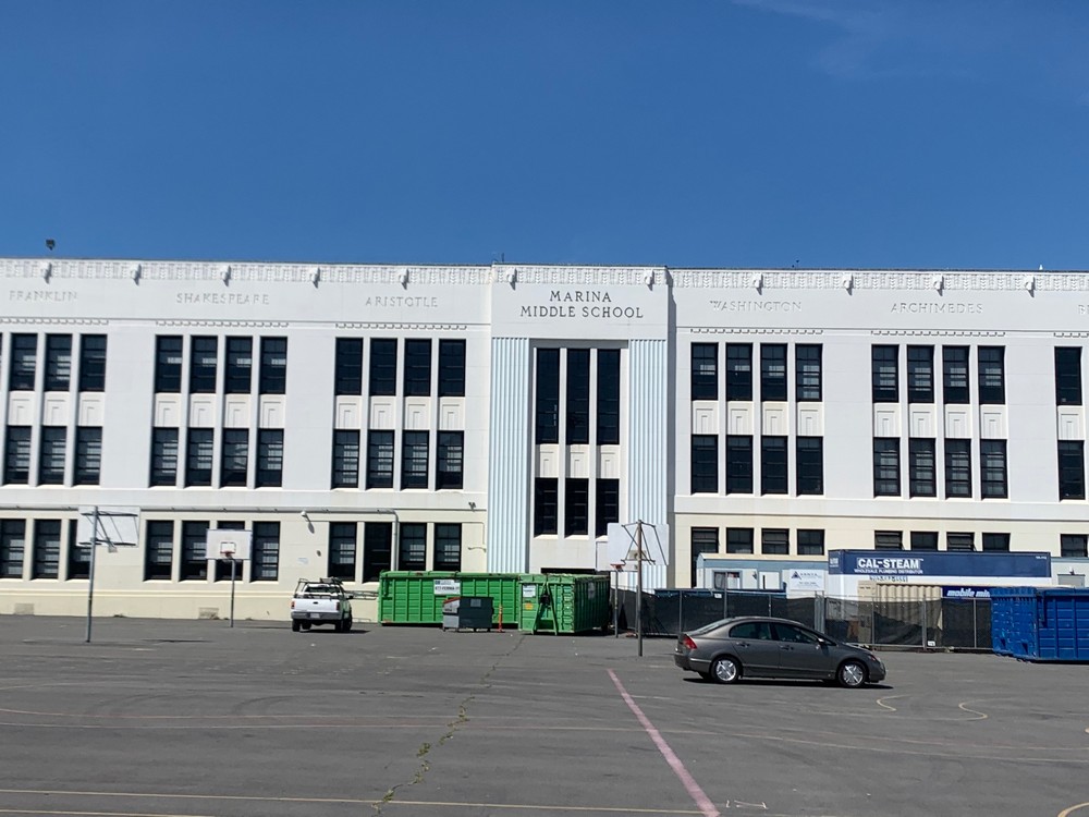 Marina Middle School Window and Storefront Replacement Pinguelo