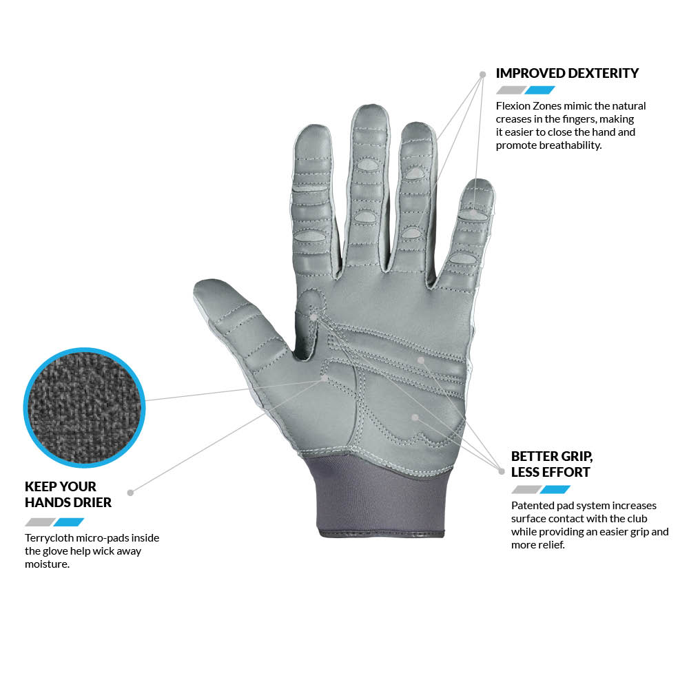 Women's Bionic ReliefGrip® 2.0 Golf Gloves Pin High